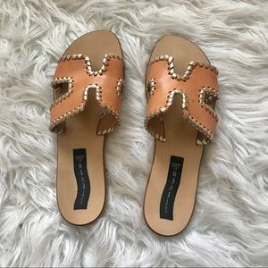 Steve Madden nude sandals